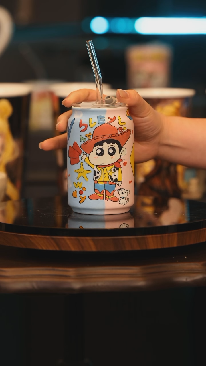 【闪购商品】摆件景德镇釉下彩绘设计师款陶瓷