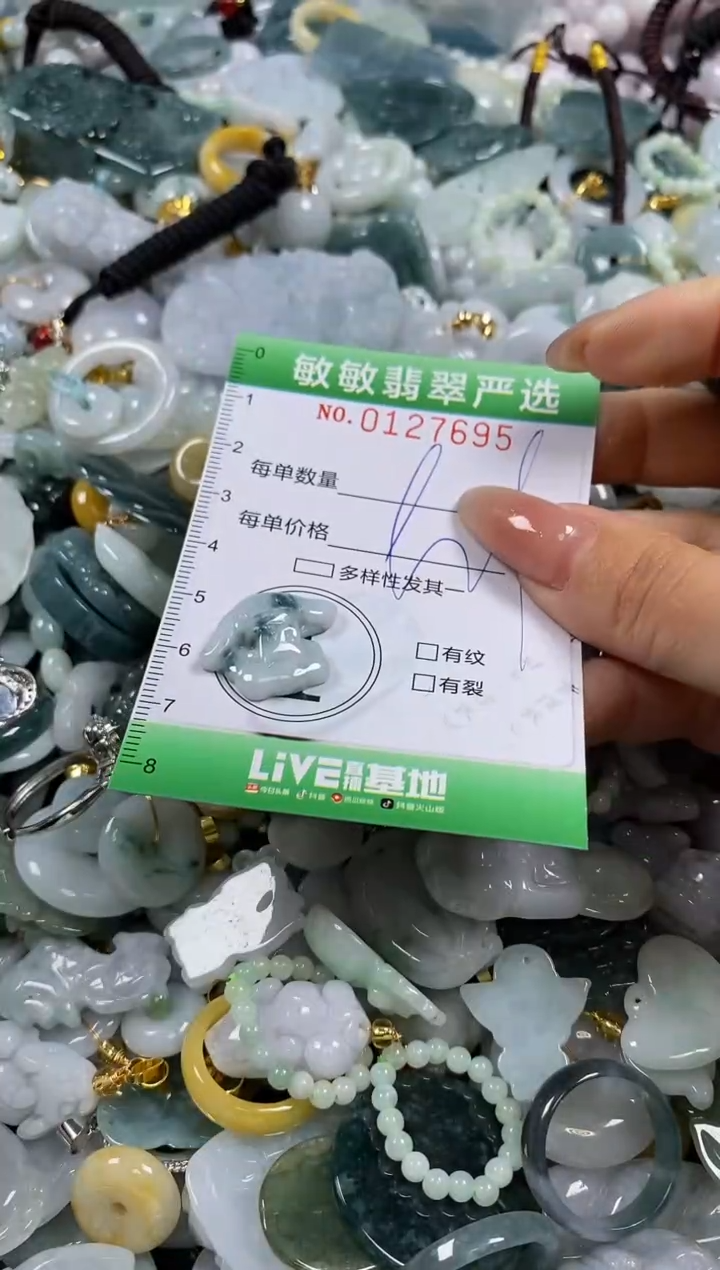 【闪购商品】翡翠颈饰未镶嵌闪购0127695