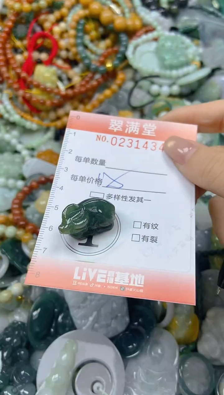 颈饰未镶嵌翡翠闪购0231434