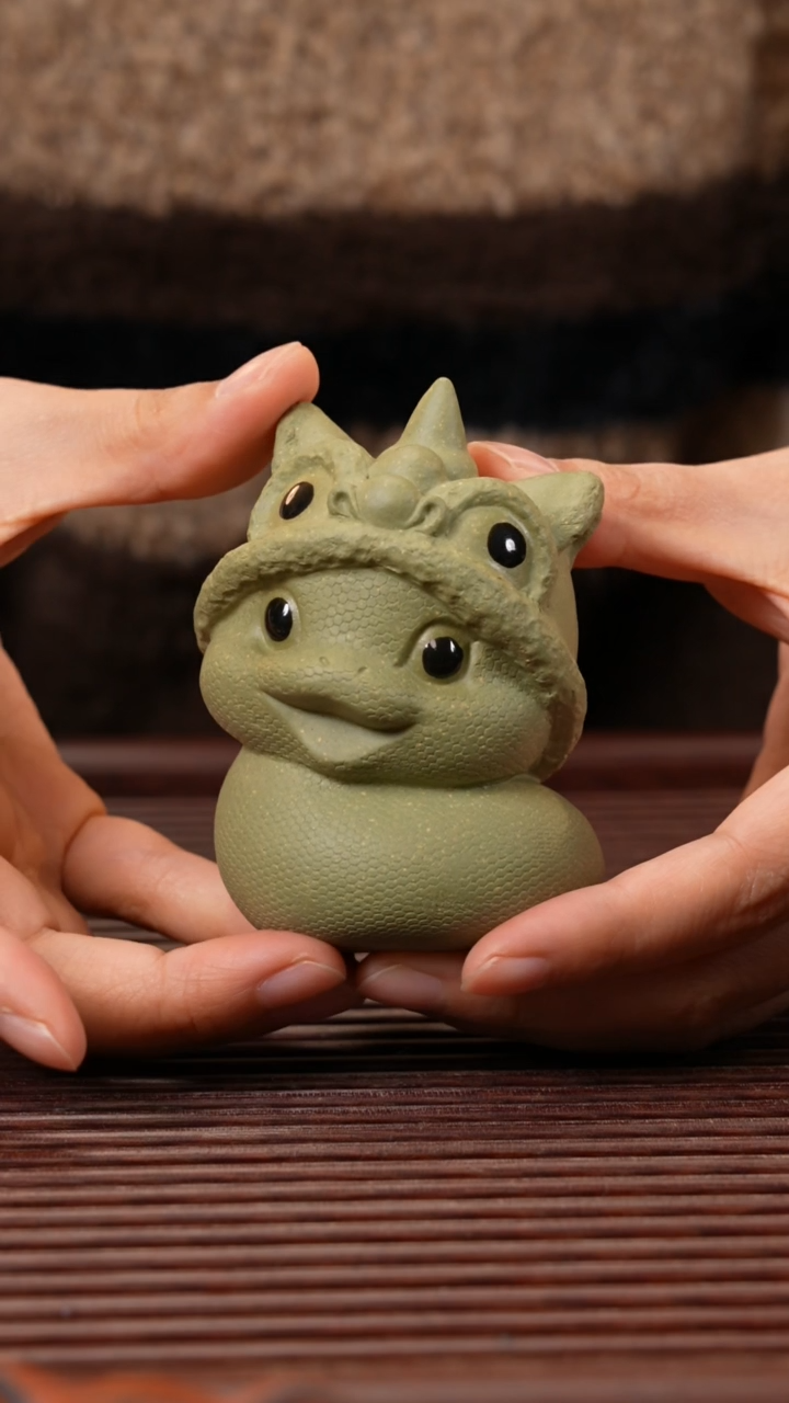 【闪购商品】紫砂茶宠舞狮灵蛇