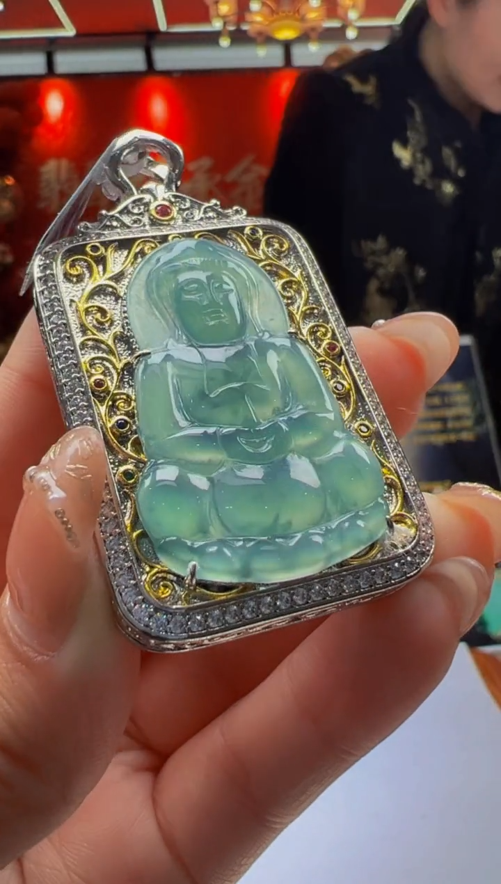 【闪购商品】定制翡翠未镶嵌Q2025-2-9-55