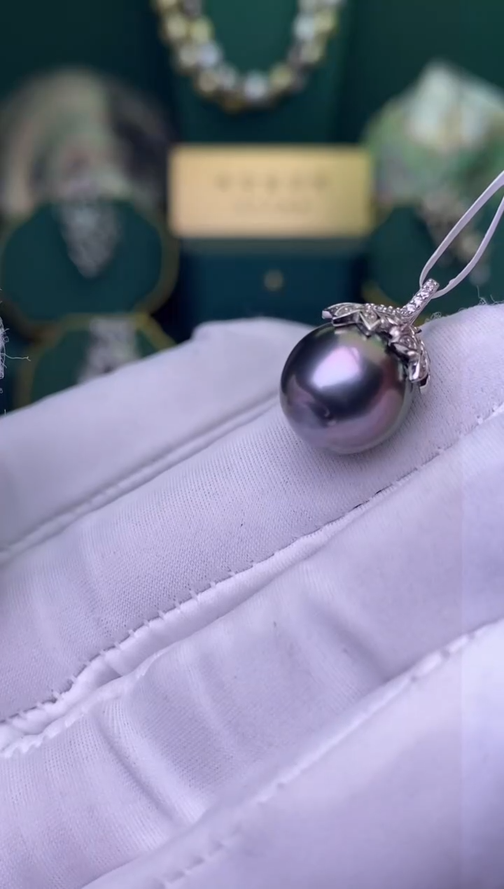【闪购商品】海水珍珠颈饰银S925镶嵌12-13