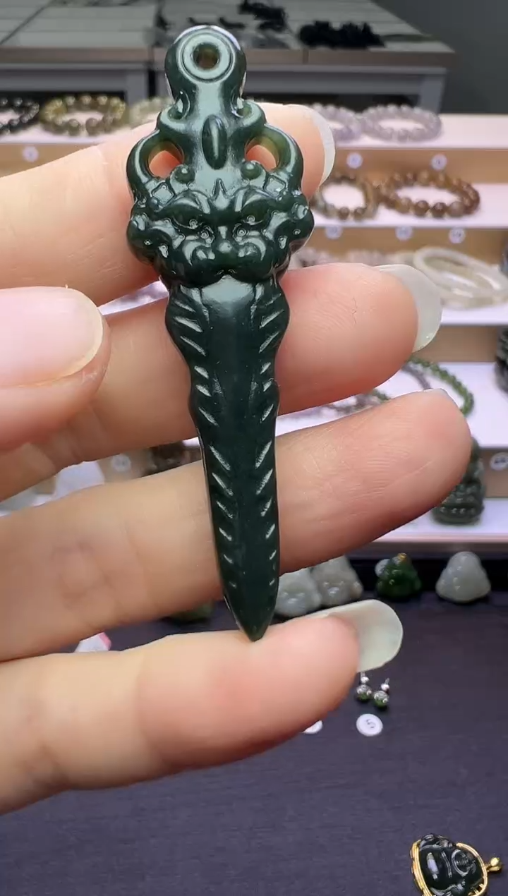 颈饰未镶嵌和田玉74号链接