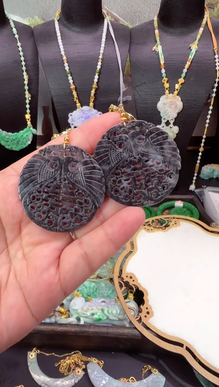 【闪购商品】翡翠颈饰未镶嵌拍照