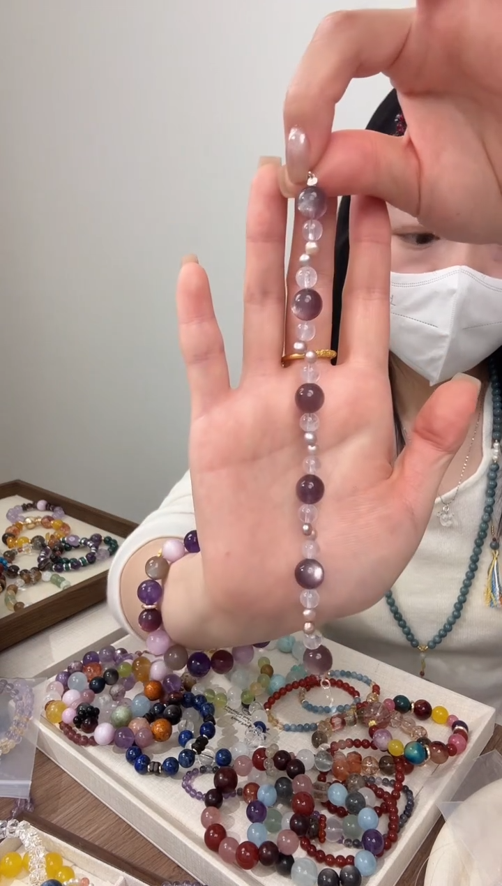 未镶嵌手串水晶59