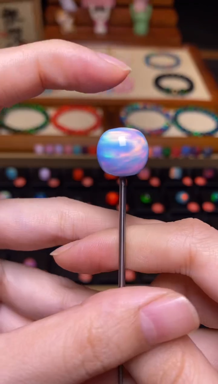 【闪购商品】树脂制品13*14mm人工欧泊老型4