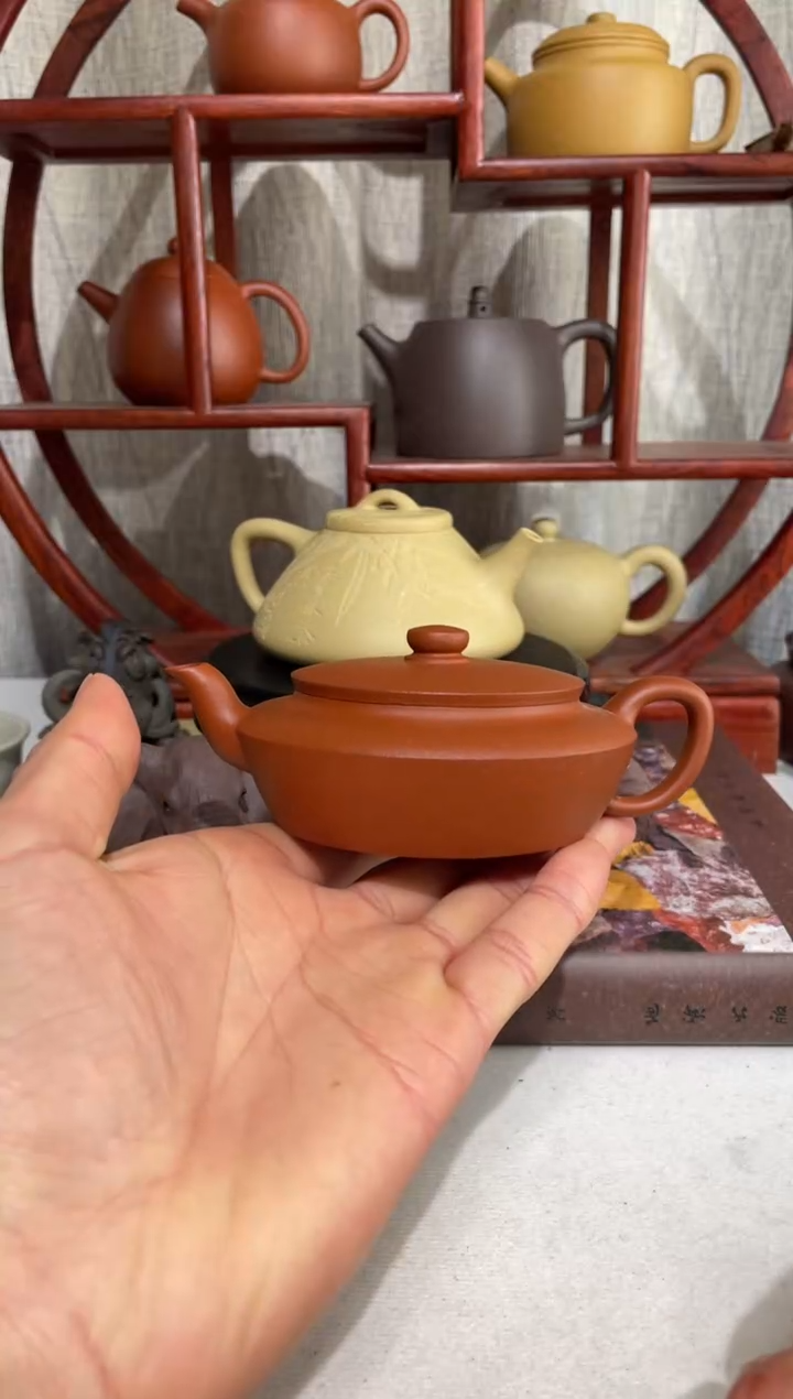 【闪购商品】紫砂茶壶小煤窑红泥玉炉130cc
