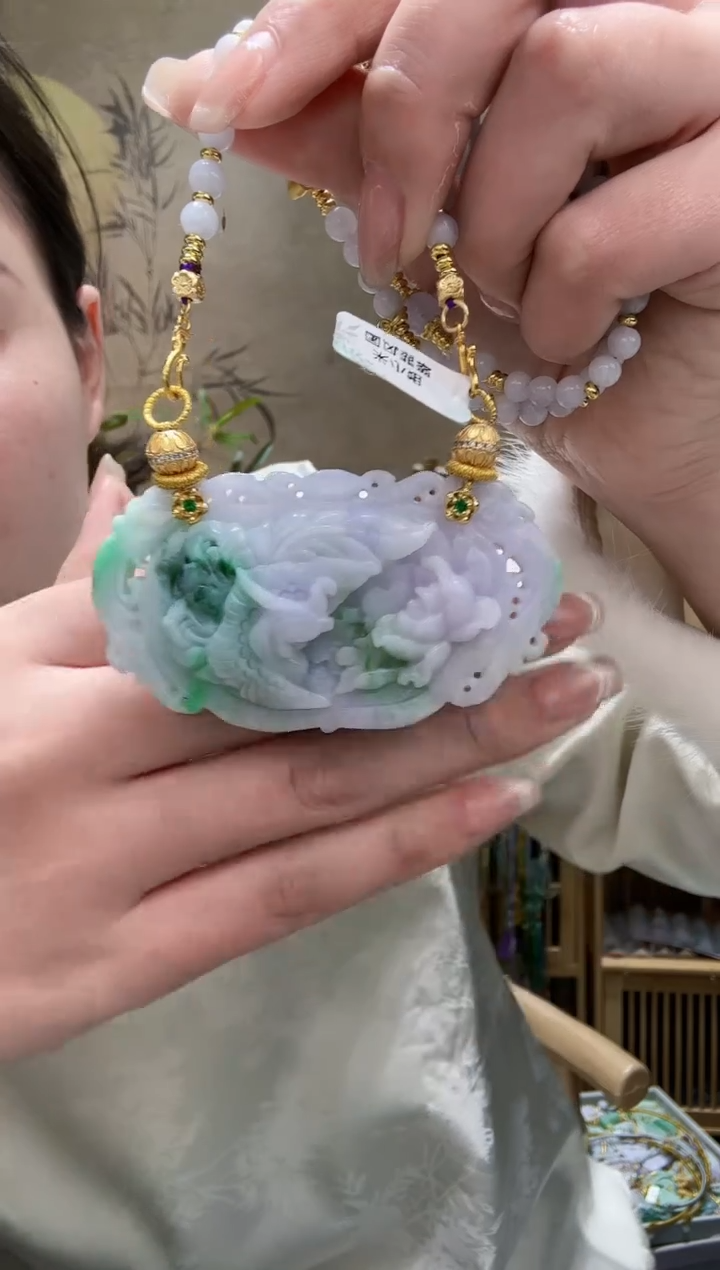 【闪购商品】翡翠颈饰未镶嵌吊坠