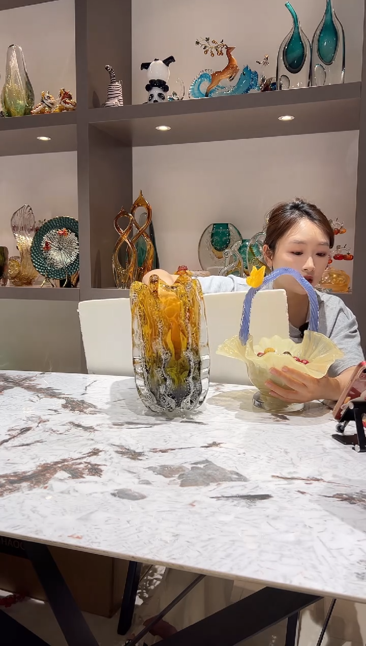 渐变气泡花瓶 现货