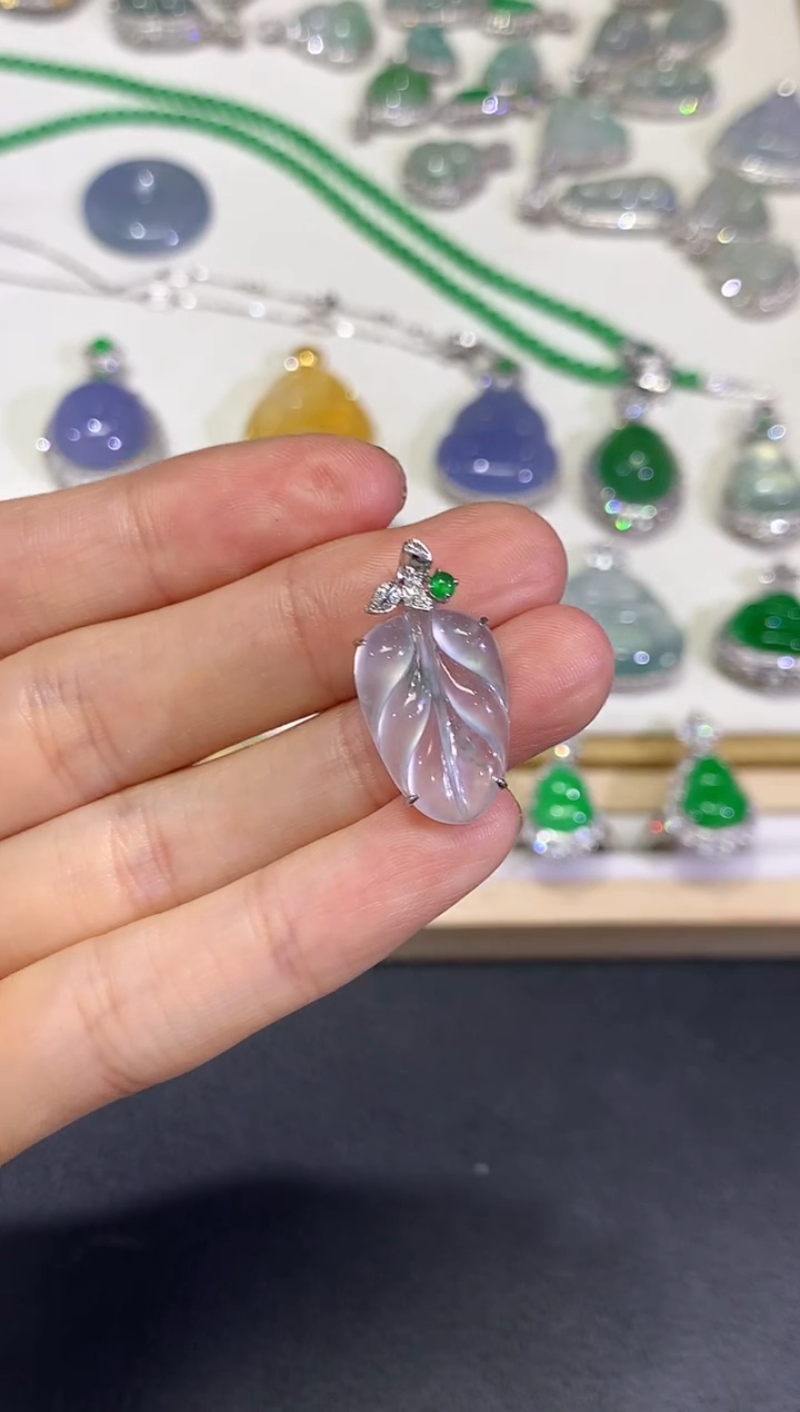 【闪购商品】定制翡翠18K金镶嵌原价4980 定金800