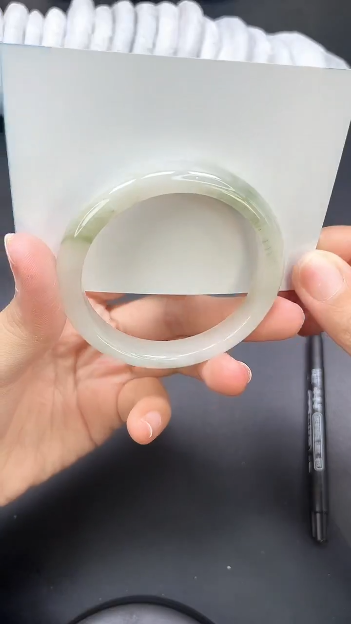 未镶嵌手镯石英质玉A123-55`56