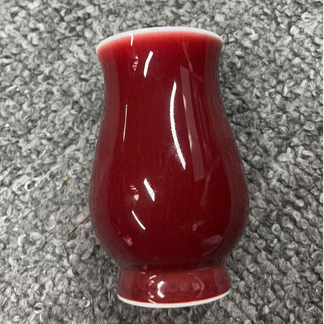 德一品窑《郎红闻香杯》带收藏证书