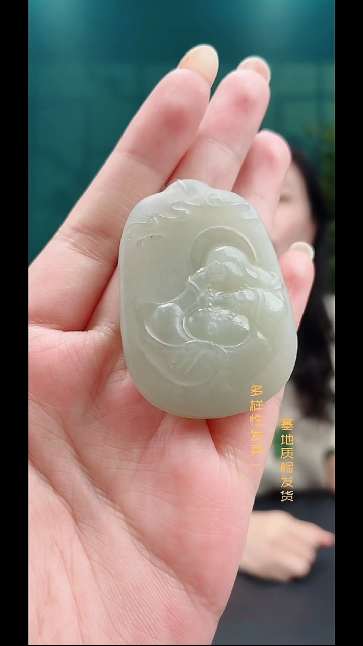 颈饰未镶嵌和田玉纯天然多样性发一