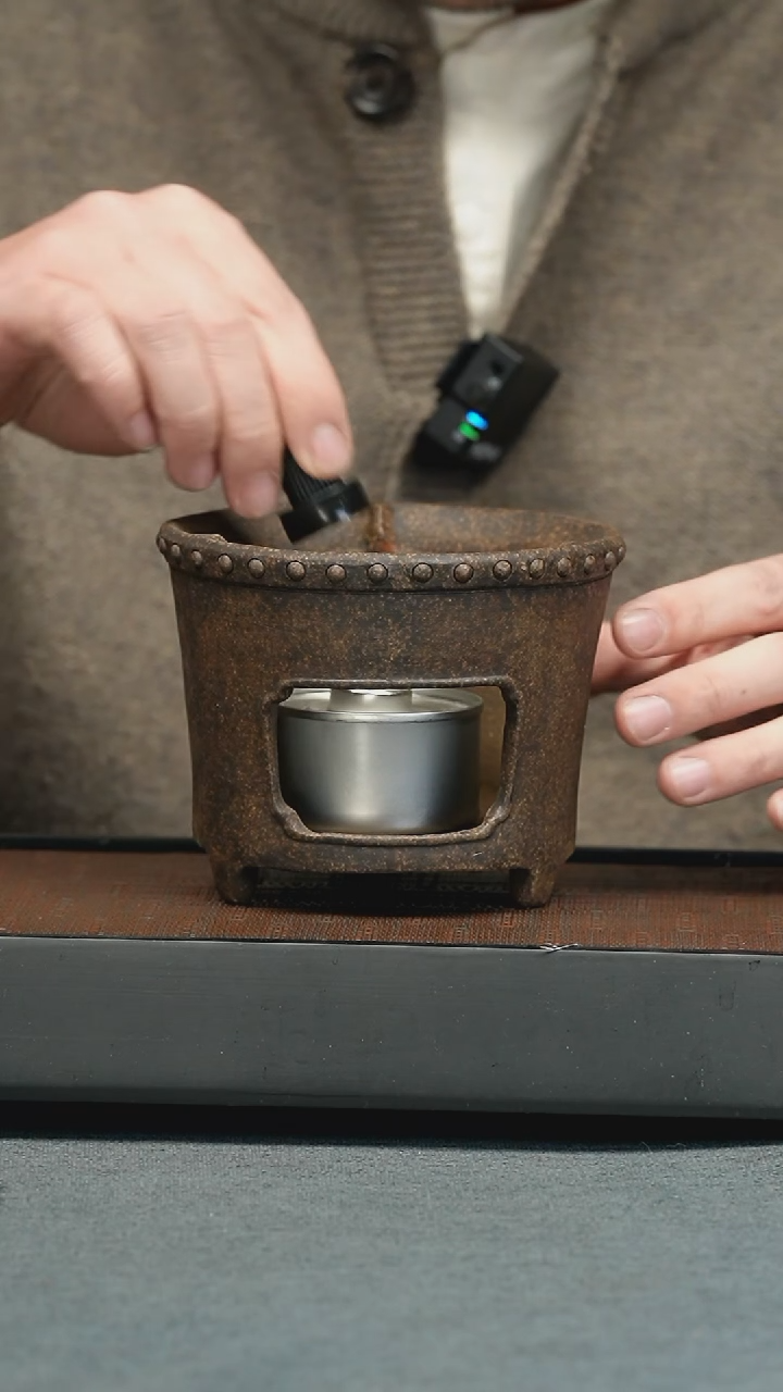 【闪购商品】紫砂茶壶五堂 鼓钉炉