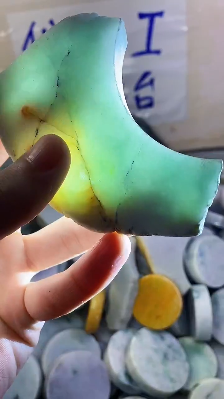 裸石翡翠纯天然A货翡翠7