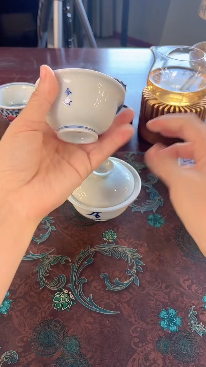 宣****?镹曰陶手工手绘制作茶具80