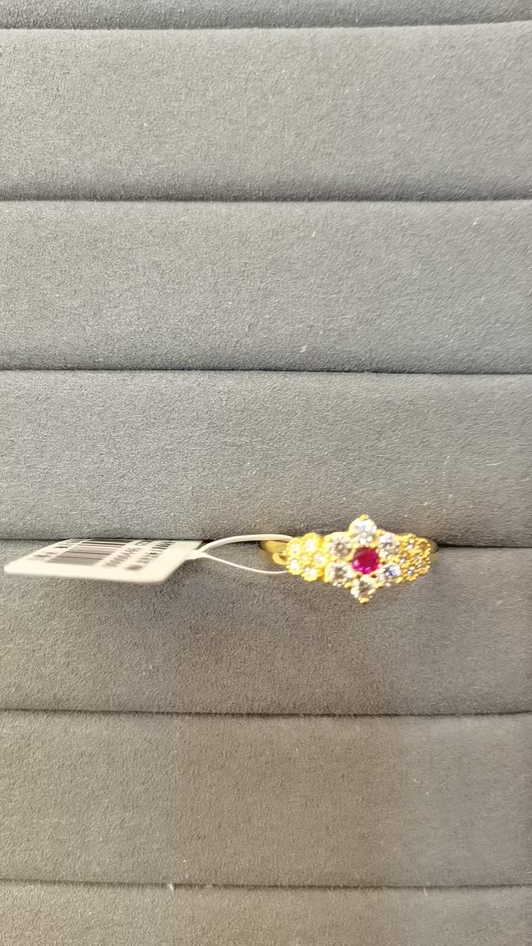 精品足金戒指GT381