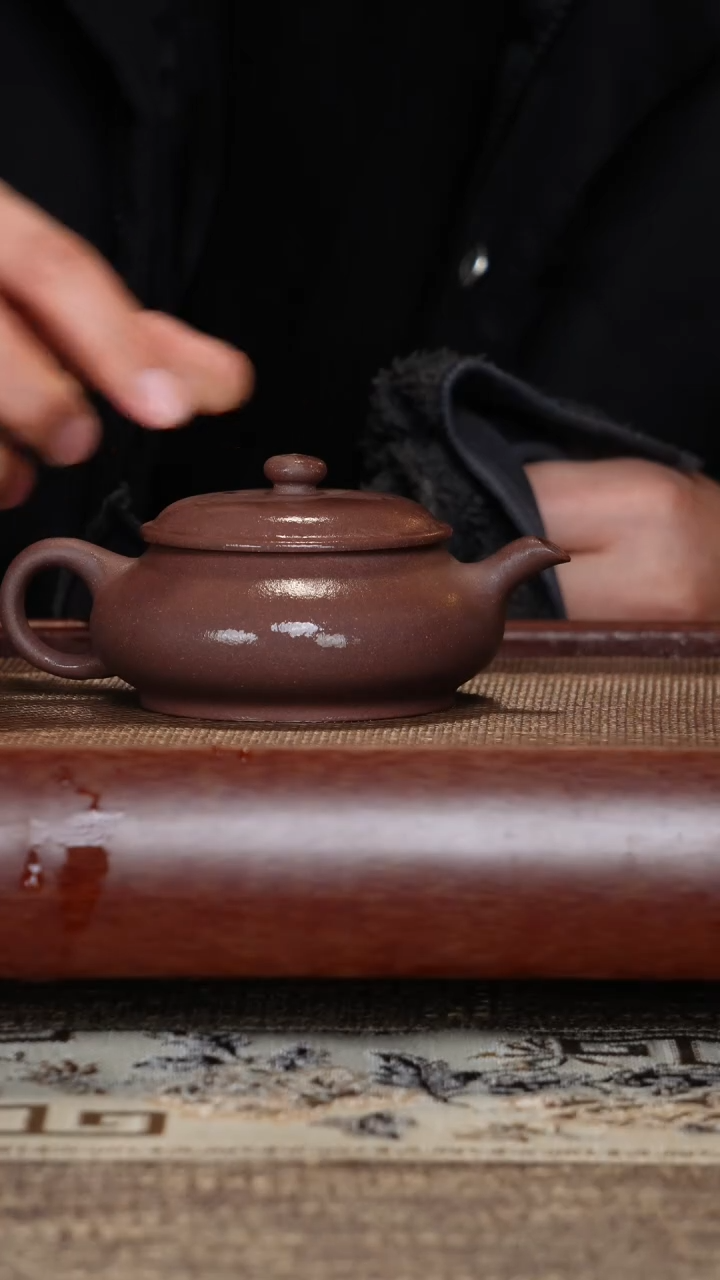 【闪购商品】紫砂茶壶明炉明清风格紫泥半手工