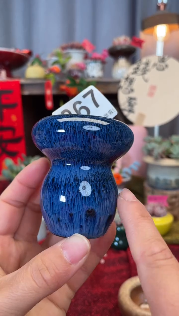 【闪购商品】摆件867微瑕知木小芳花盆