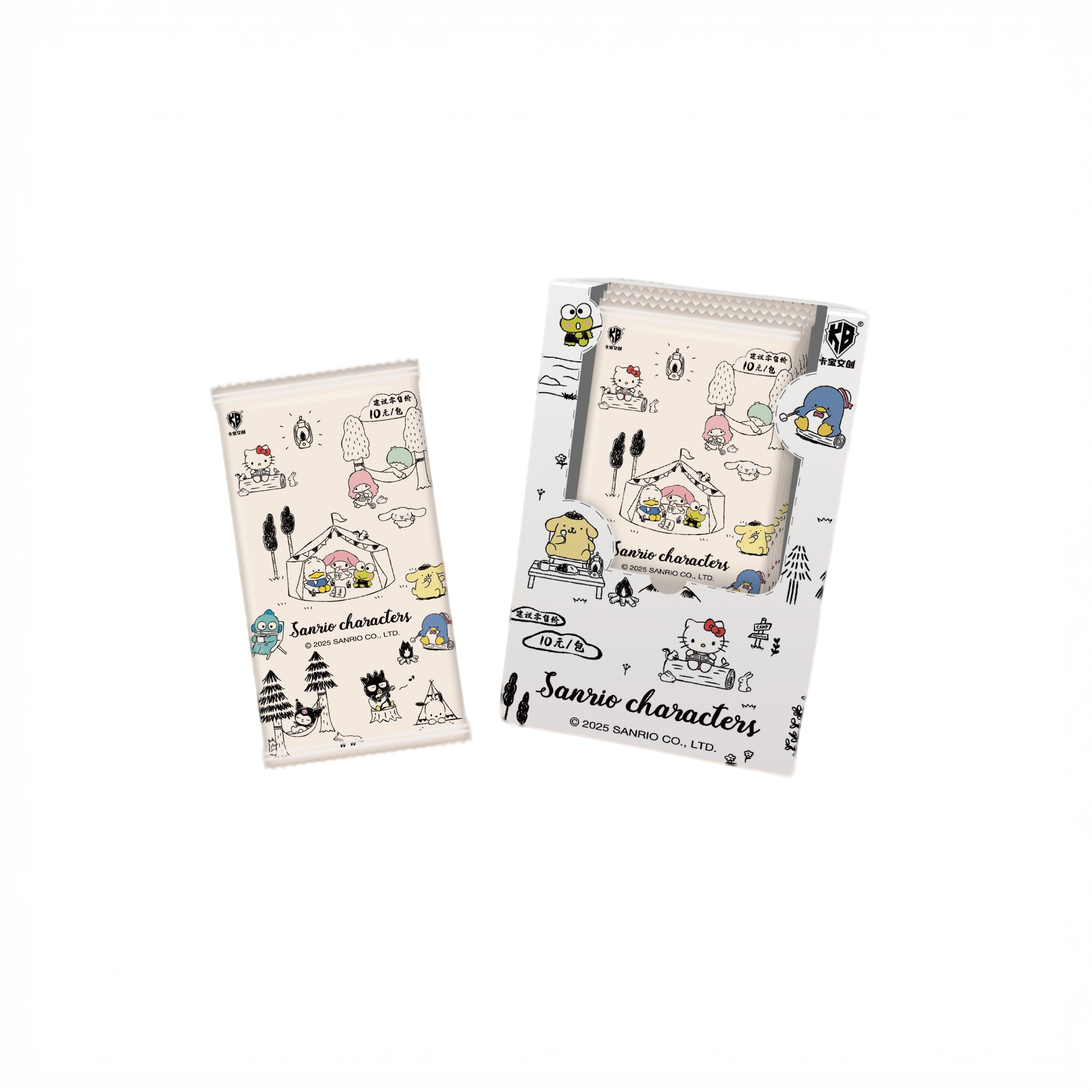 卡宝文创  三丽鸥家族-珍藏卡-第二弹-10元包 （默认代拆）B