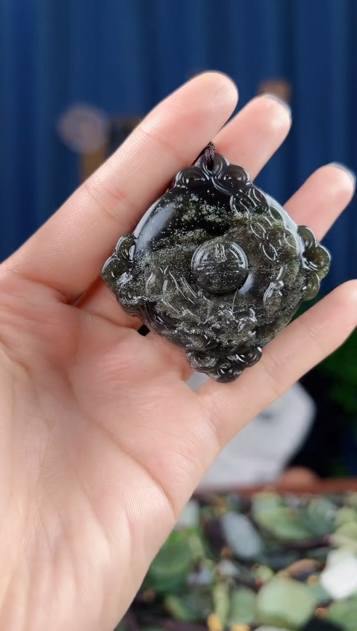 未镶嵌和田玉挂件拍一发一