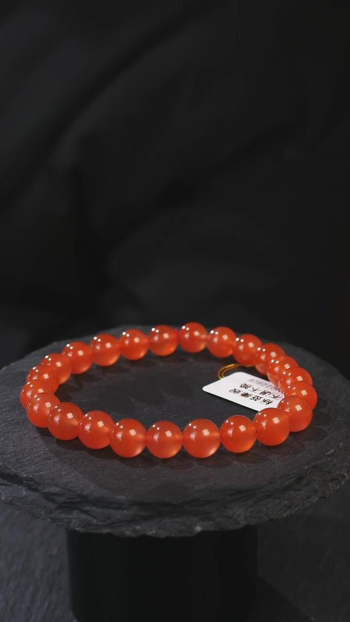 【闪购商品】南红玛瑙手串合金南红单圈卡8