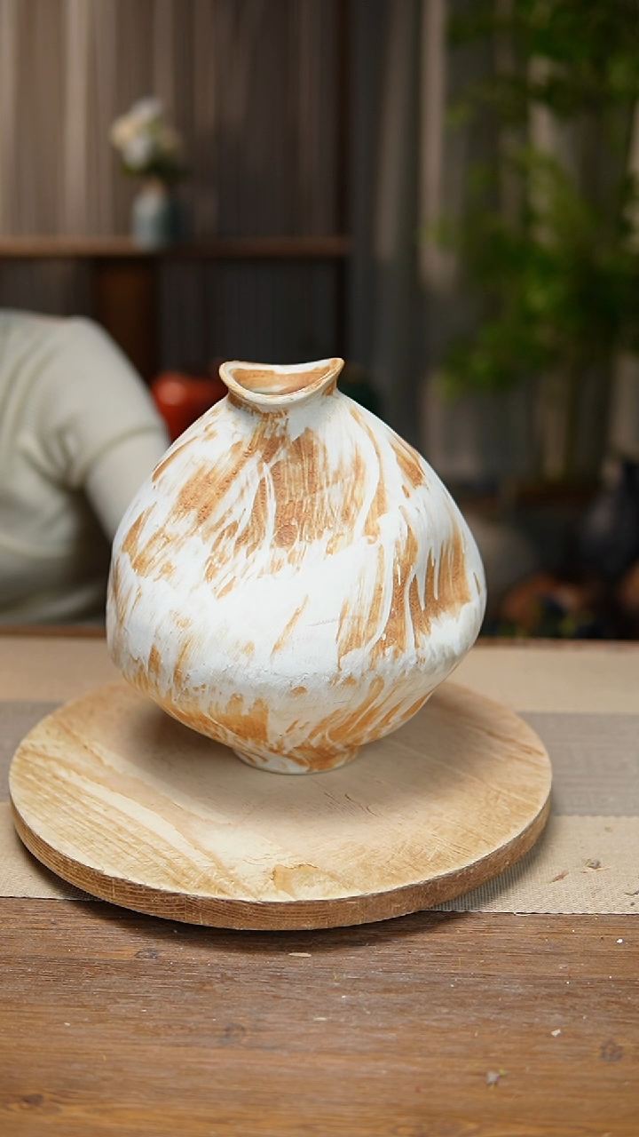 【闪购商品】陶瓷 花器诧寂黄大肚