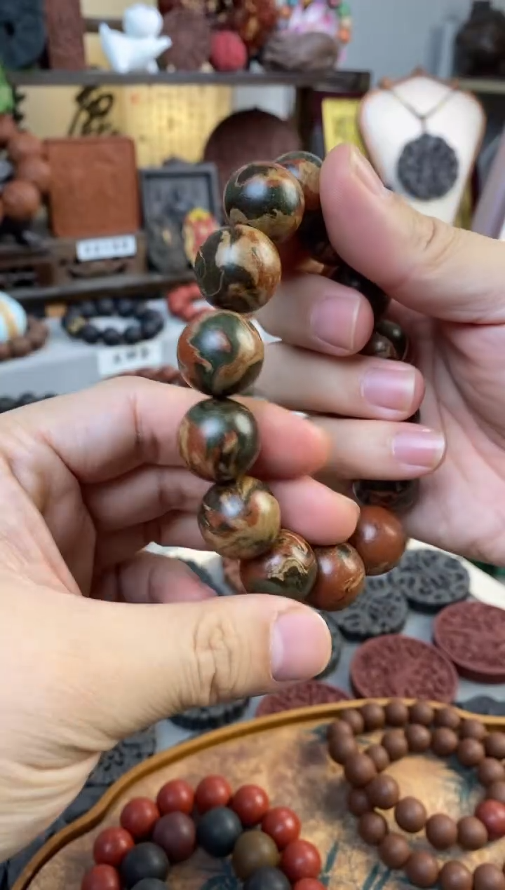 泥塑敦煌飞天手串1.8*13