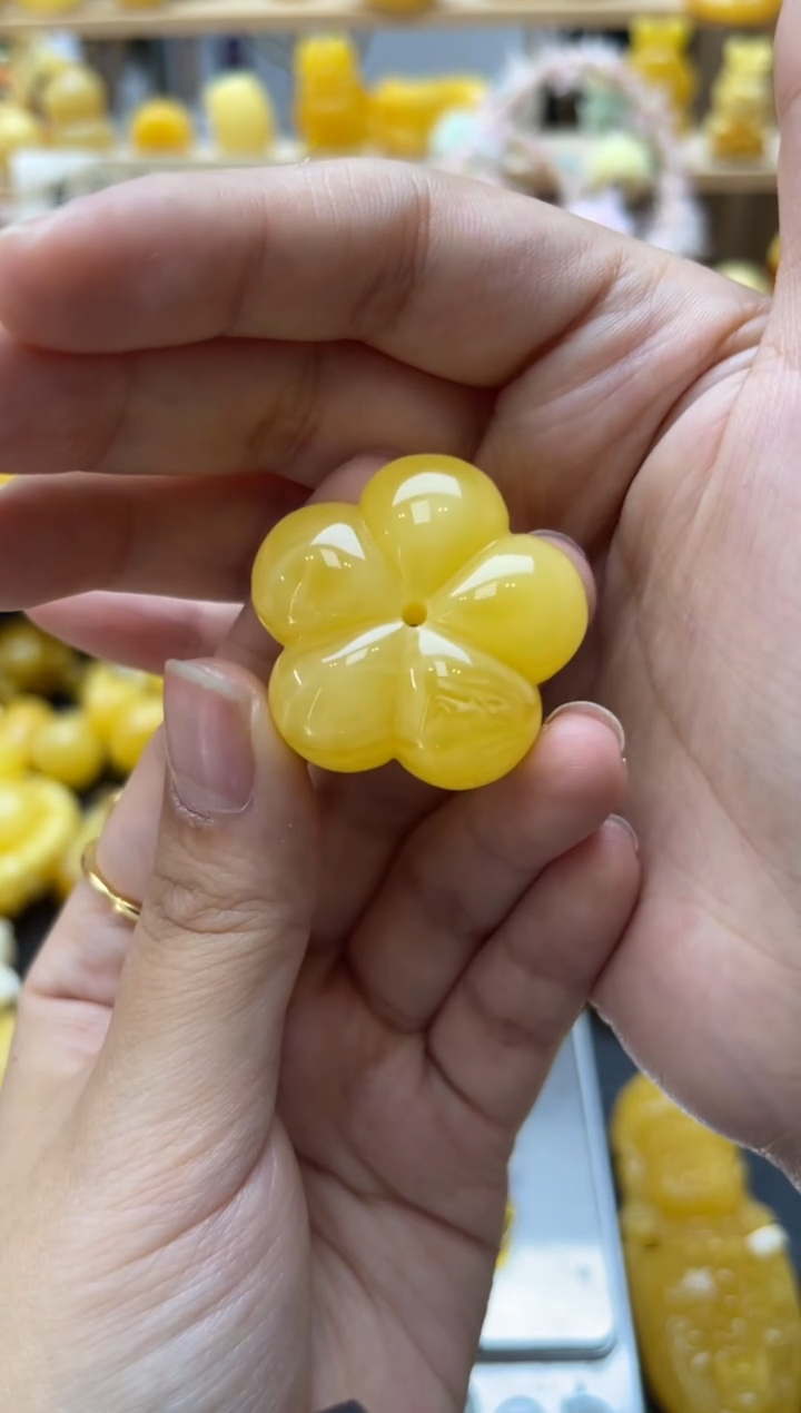 琥珀未镶嵌珠宝奇石041琥珀蜜蜡微瑕