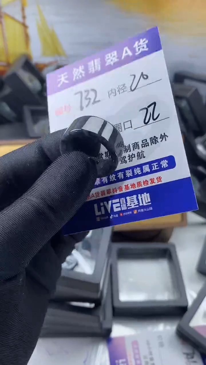 未镶嵌戒圈翡翠732