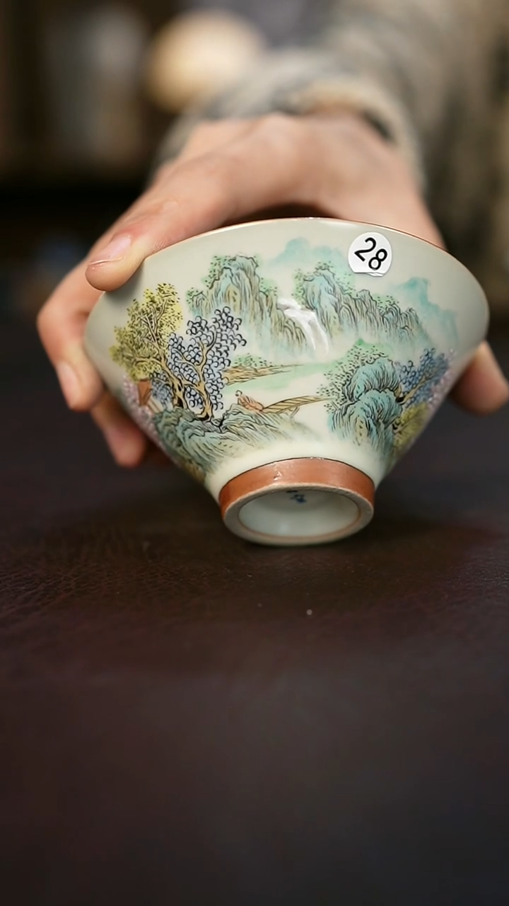 【闪购商品】景德镇陶瓷杯碗柴烧多人