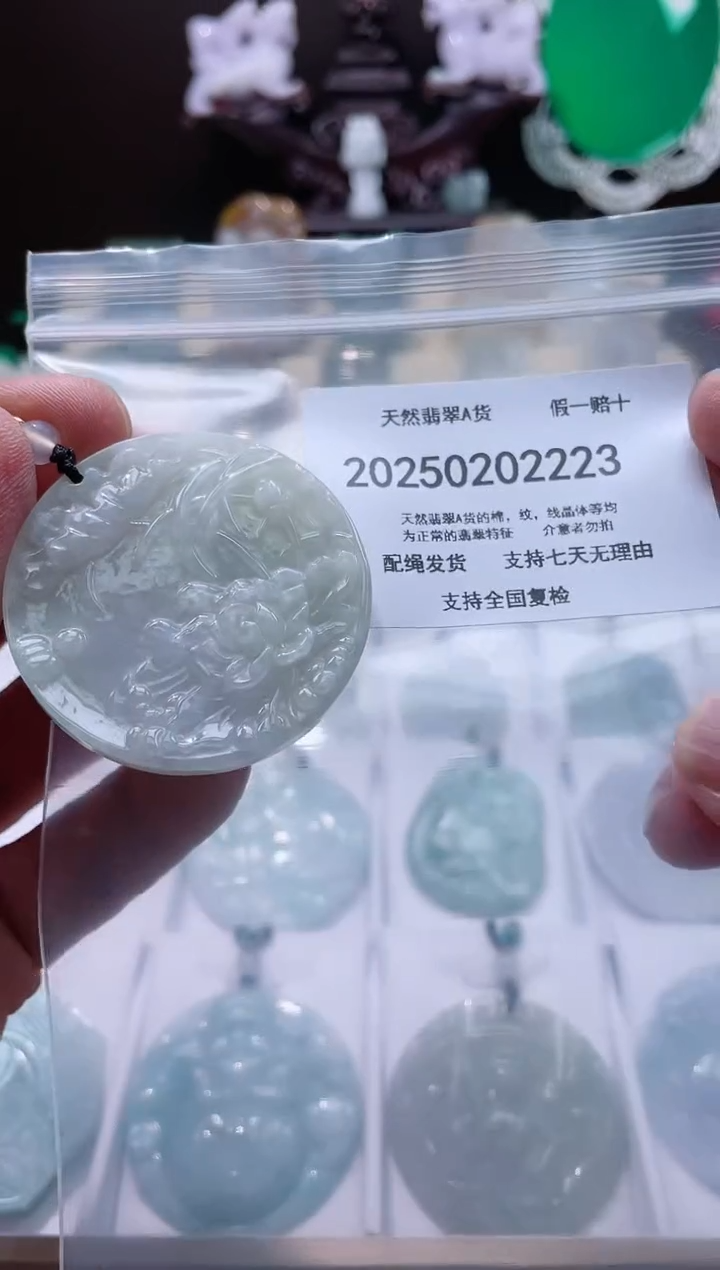 【闪购商品】翡翠颈饰未镶嵌闪购商品8号店200250020017