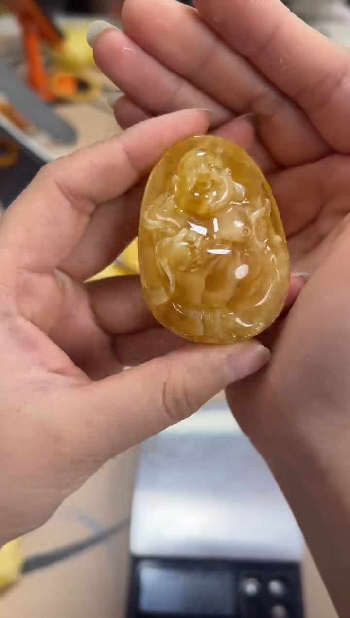 【闪购商品】琥珀裸石未镶嵌蜜蜡吊坠