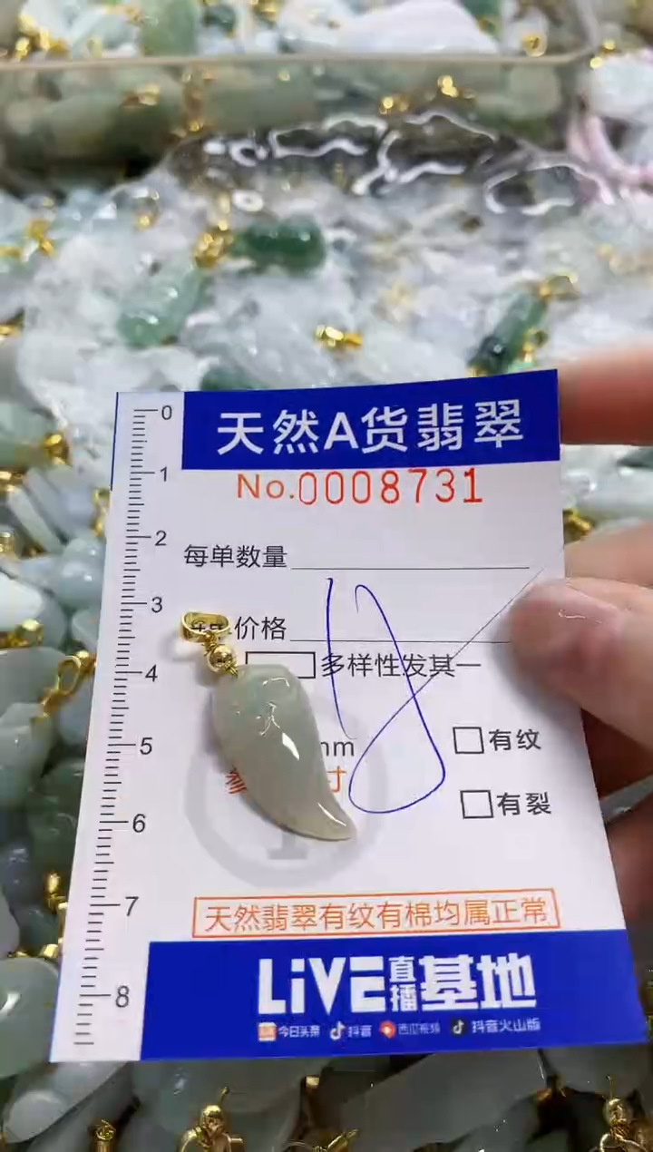 颈饰未镶嵌翡翠天然A货翡翠