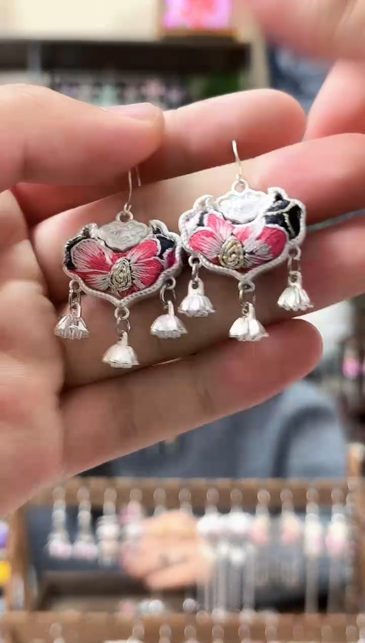 织绣民族风非遗老绣饰品230*