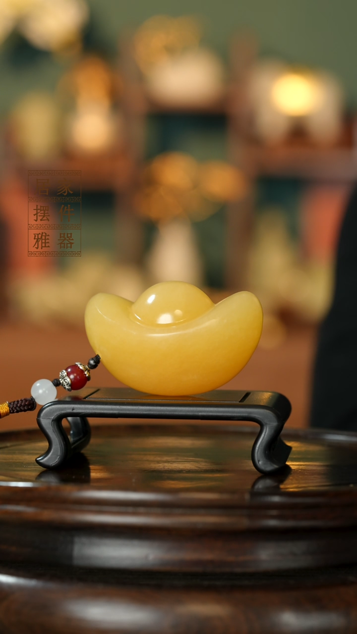 玉《一锭发元宝》摆件