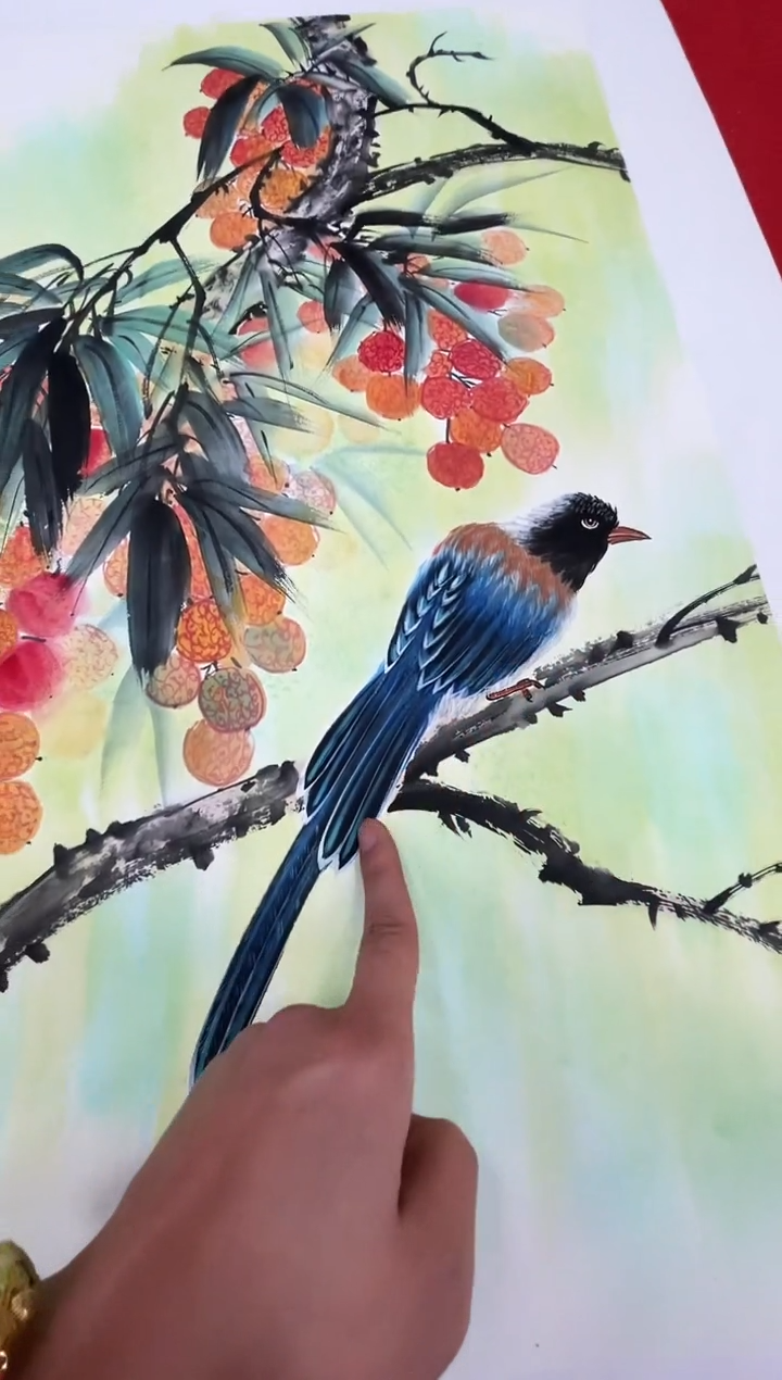 国画纪志华精品国画-13