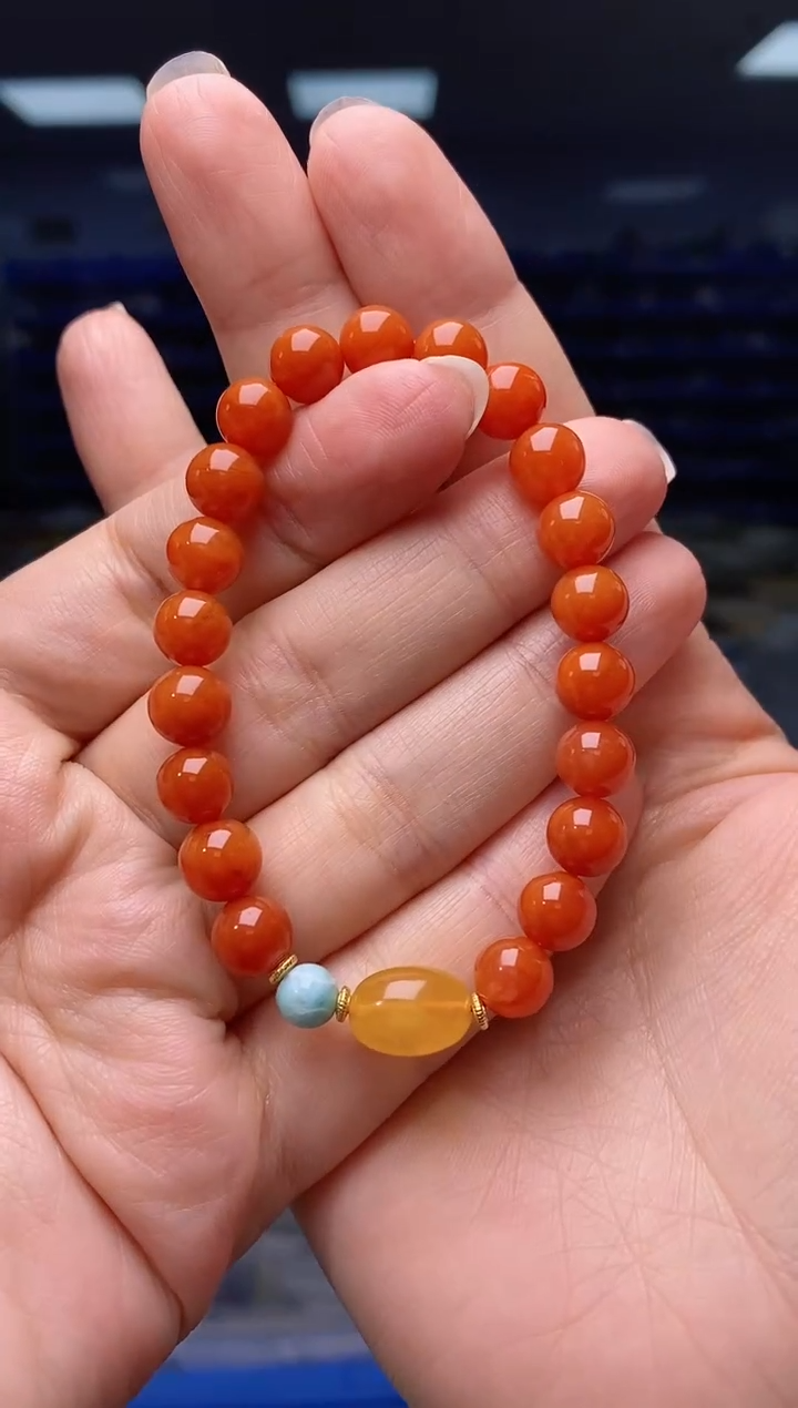 【闪购商品】南红玛瑙手链未镶嵌   DSL7465