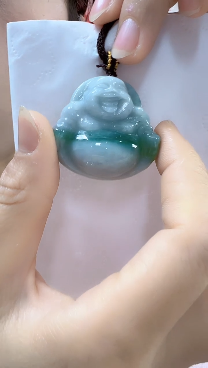 【闪购商品】翡翠未镶嵌颈饰佛公