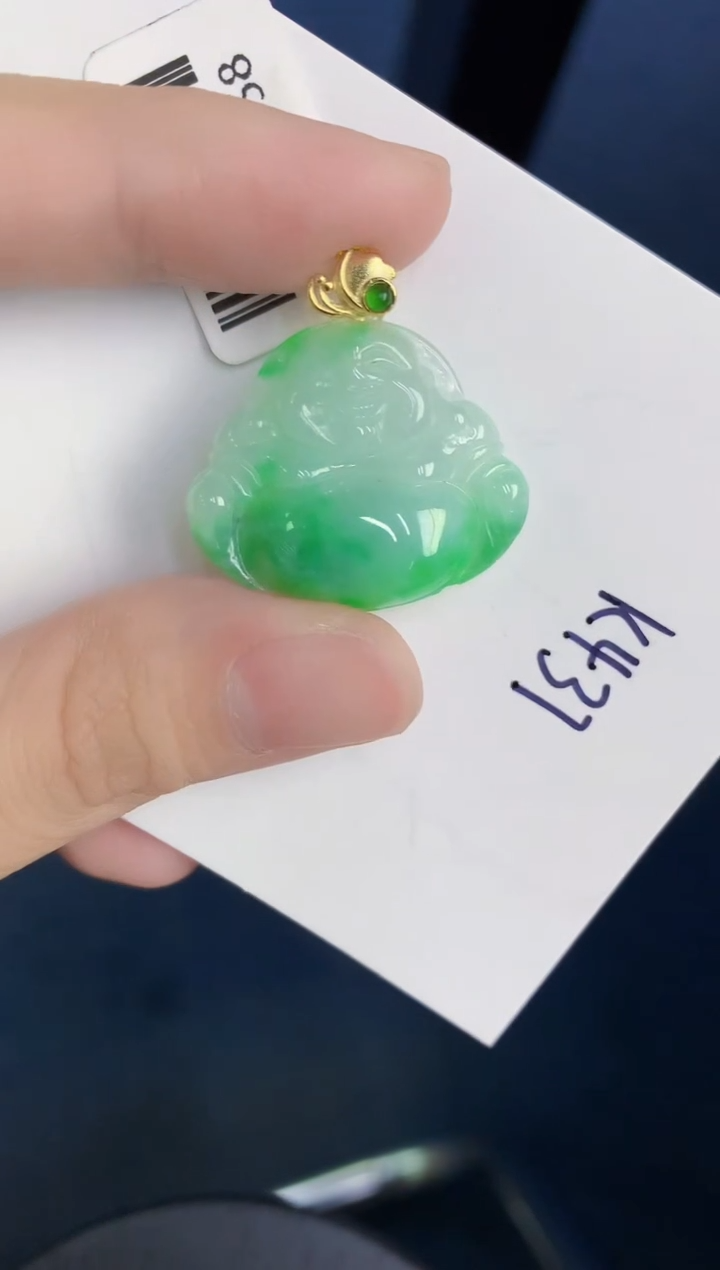 颈饰未镶嵌翡翠天然翡翠缅甸A货