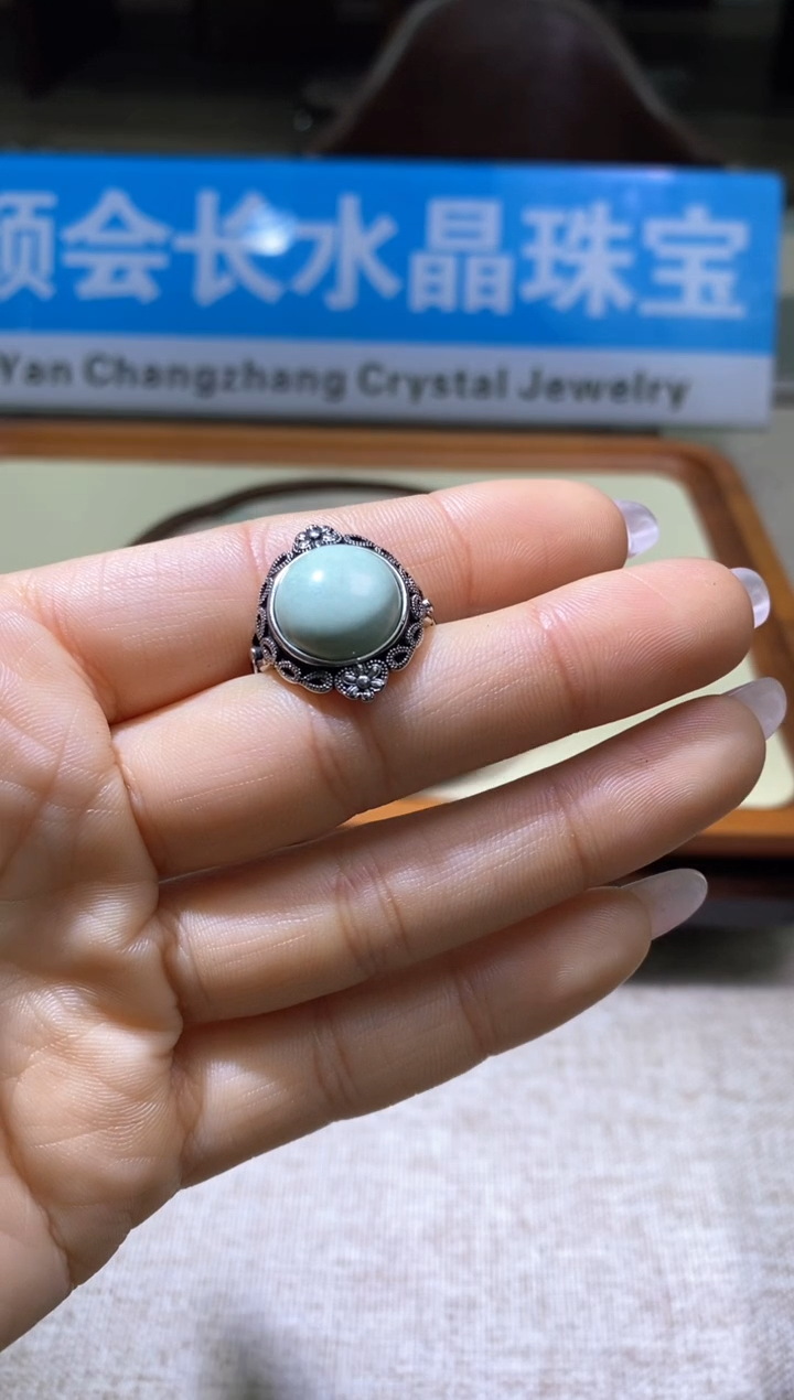 【闪购商品】绿松石戒指未镶嵌多样性发一件402