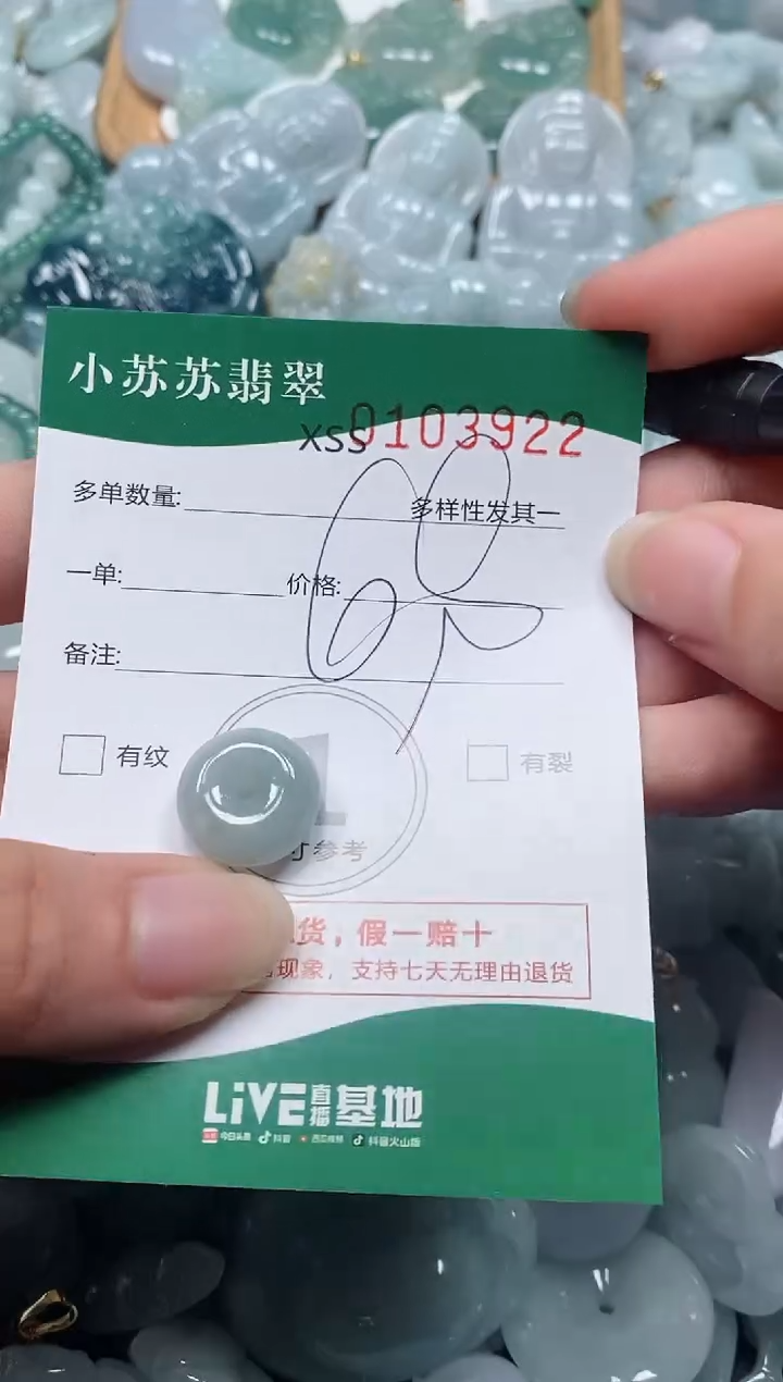 【闪购商品】翡翠颈饰未镶嵌闪购商品0103922