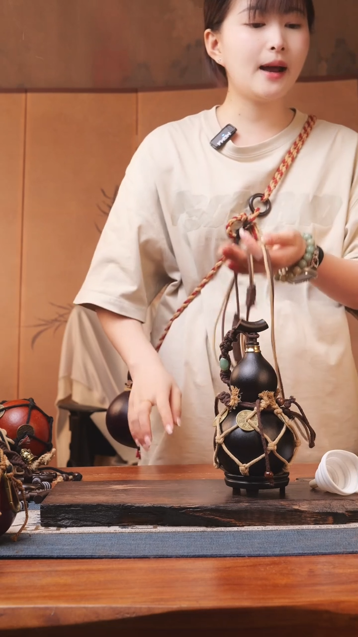 1958号精品大漆葫芦防腐防渗装水茶酒