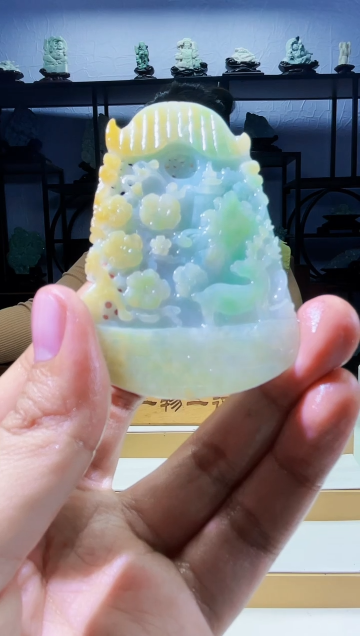 【闪购商品】定制翡翠未镶嵌毛货01120068