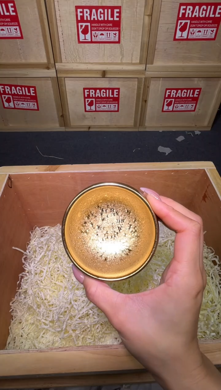 茶盏茶盏主人杯一只一盏双华