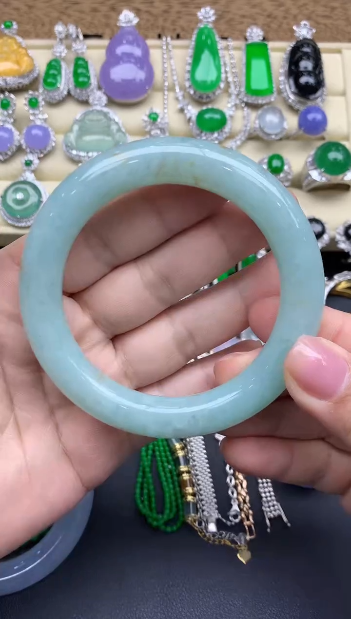 【闪购商品】翡翠手镯未镶嵌219-中国好珍宝