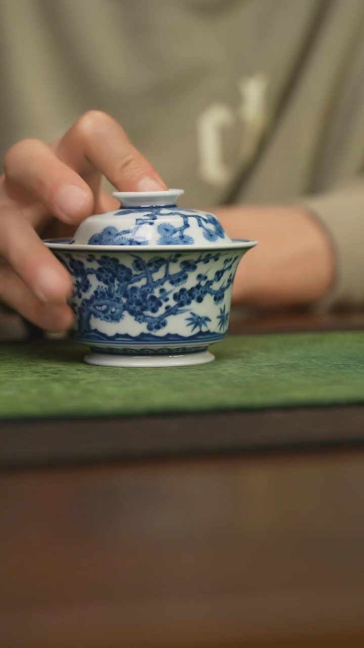 【闪购商品】杯柴窑青花破价福利