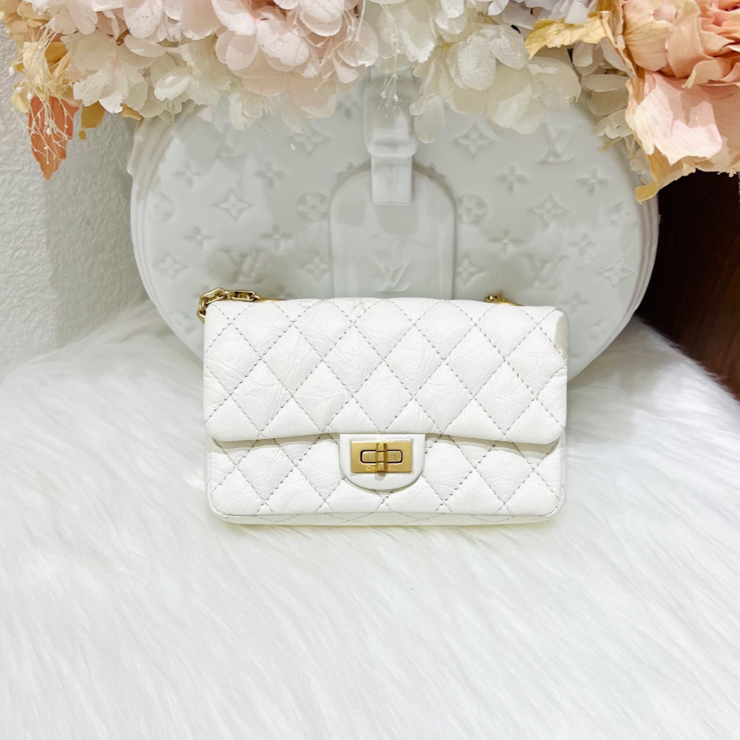 未使用 Chanel/香奈儿 未使用 限量 Mini 2.55小挎包 芯片