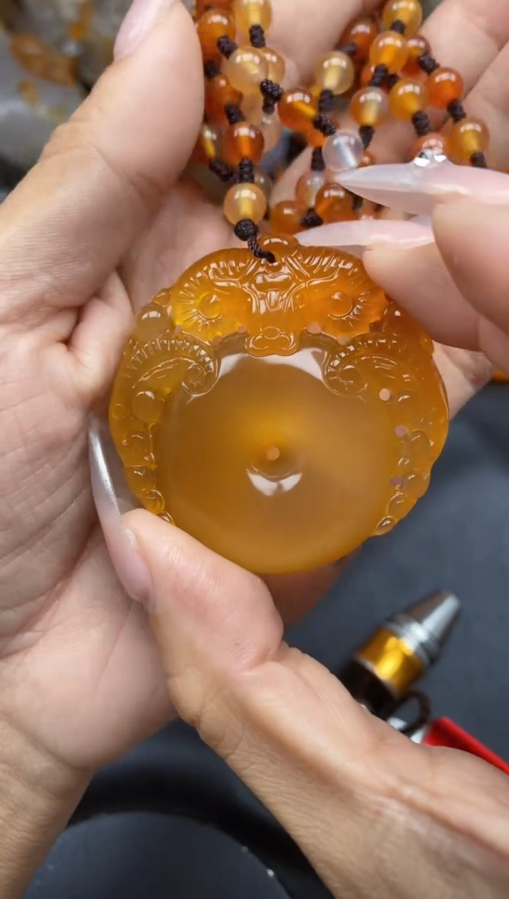 【闪购商品】玛瑙/玉髓颈饰合金ll