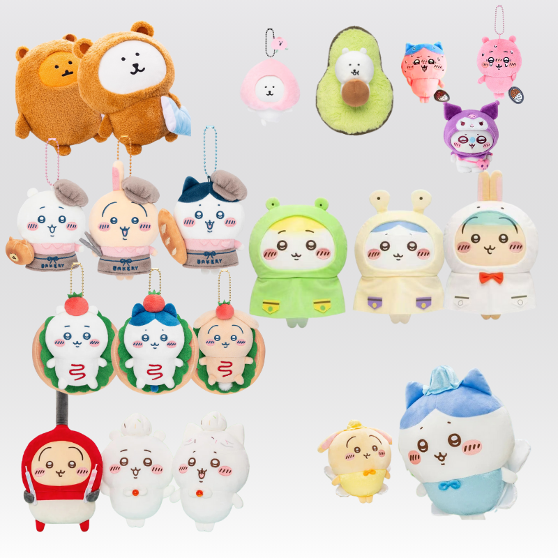 【吉伊卡哇】讨伐景品 黑魔法景品 30cm大玩偶 吉伊小八乌萨奇挂件